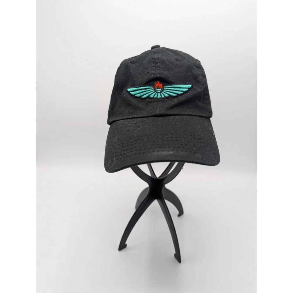 Unitus Black & Blue Embroidered‎ Baseball Dad Cap Hat Adjustable Back Cotton